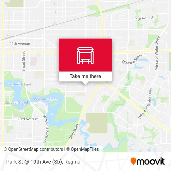 Park St @ 19th Ave (Sb) map