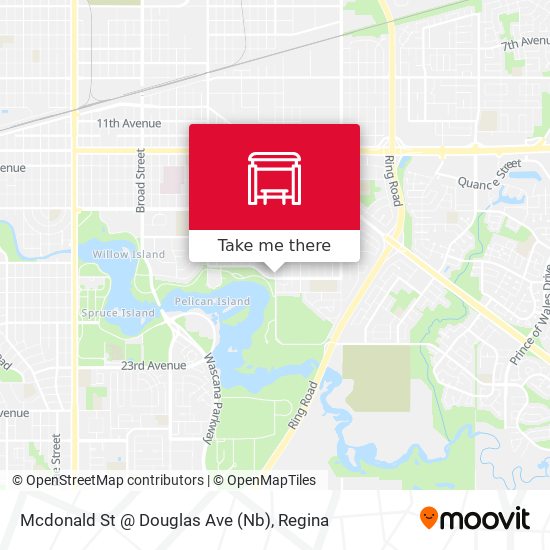 Mcdonald St @ Douglas Ave (Nb) map