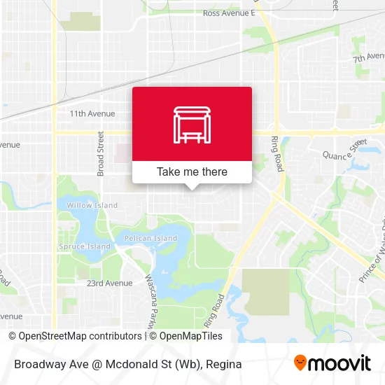 Broadway Ave @ Mcdonald St (Wb) map