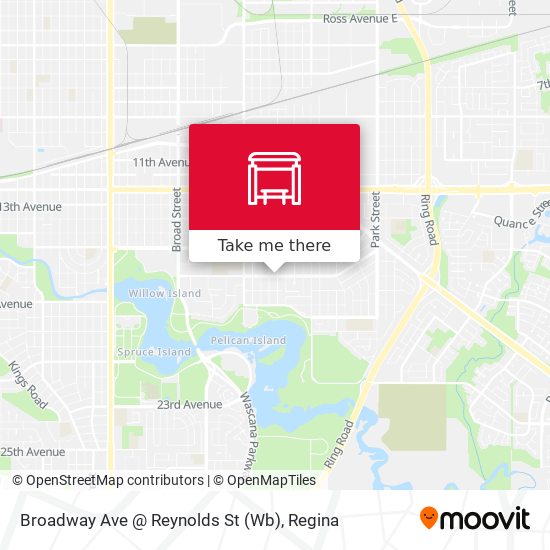 Broadway Ave @ Reynolds St (Wb) map