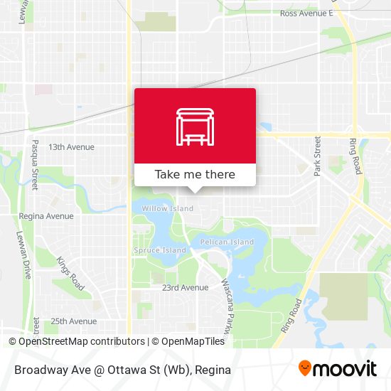Broadway Ave @ Ottawa St (Wb) map