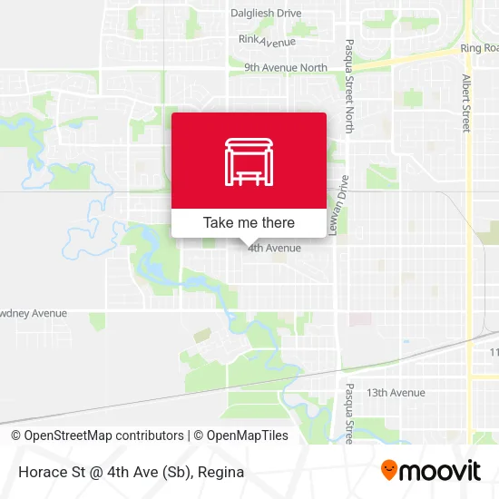 Horace St @ 4th Ave (Sb) map