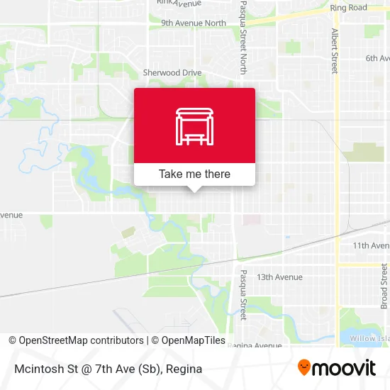 Mcintosh St @ 7th Ave (Sb) map