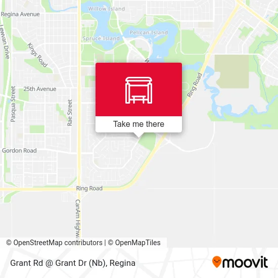 Grant Rd @ Grant Dr (Nb) map