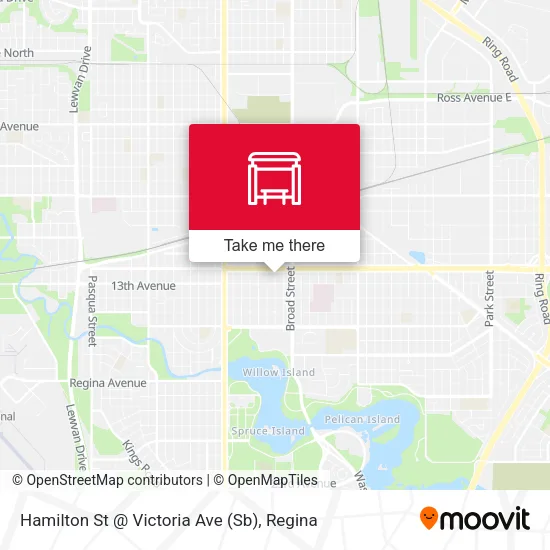 Hamilton St @ Victoria Ave (Sb) map