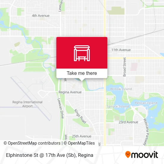 Elphinstone St @ 17th Ave (Sb) map