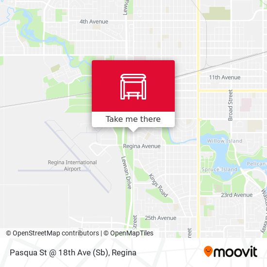 Pasqua St @ 18th Ave (Sb) map