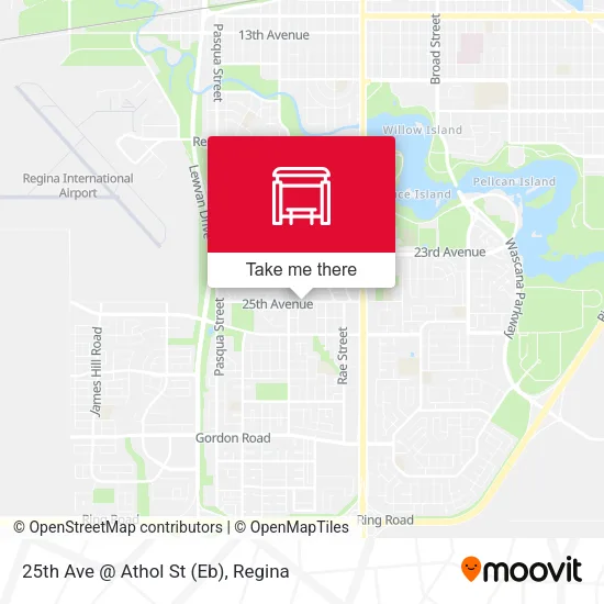 25th Ave @ Athol St (Eb) map