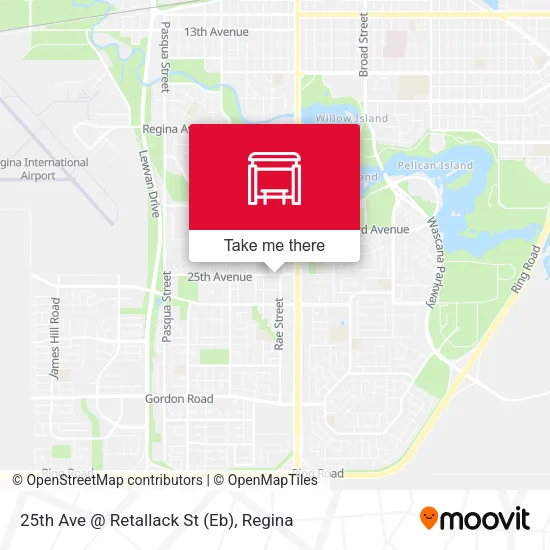 25th Ave @ Retallack St (Eb) map