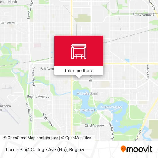 Lorne St @ College Ave (Nb) map