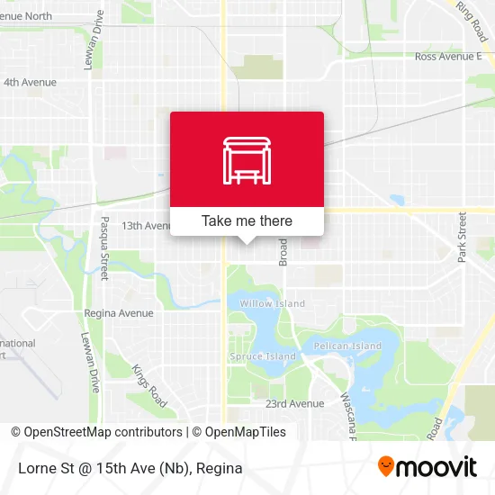 Lorne St @ 15th Ave (Nb) map