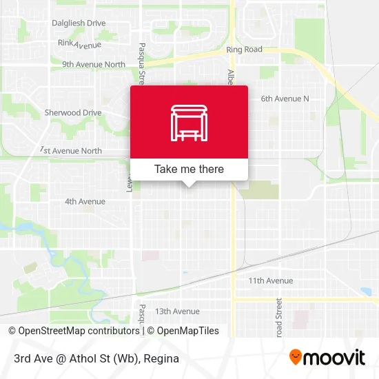 3rd Ave @ Athol St (Wb) map