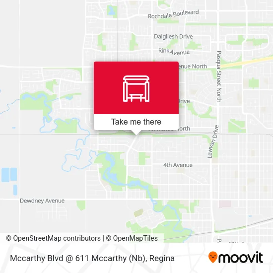 Mccarthy Blvd @ 611 Mccarthy (Nb) map