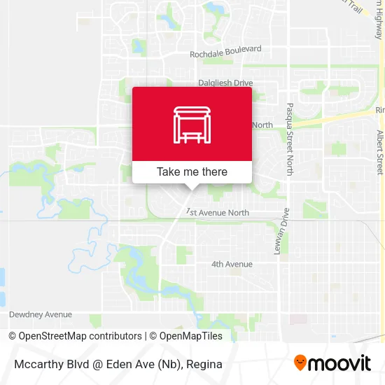 Mccarthy Blvd @ Eden Ave (Nb) map