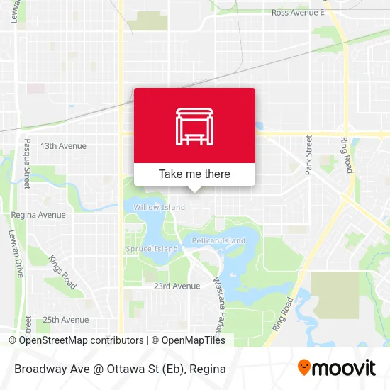 Broadway Ave @ Ottawa St (Eb) map