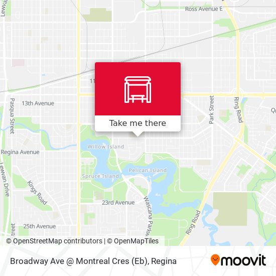 Broadway Ave @ Montreal Cres (Eb) map