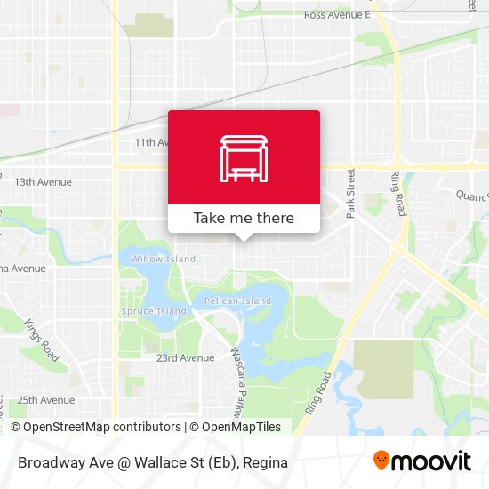 Broadway Ave @ Wallace St (Eb) plan