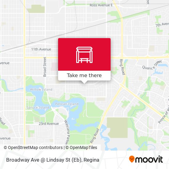 Broadway Ave @ Lindsay St (Eb) map
