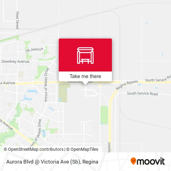 Aurora Blvd @ Victoria Ave (Sb) map