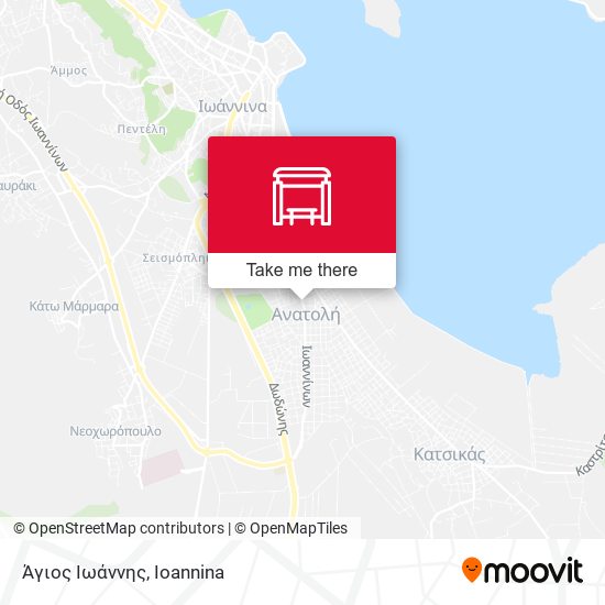 Άγιος Ιωάννης map