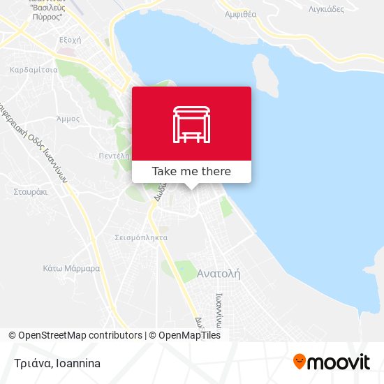 Τριάνα map