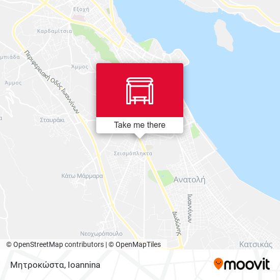 Μητροκώστα map