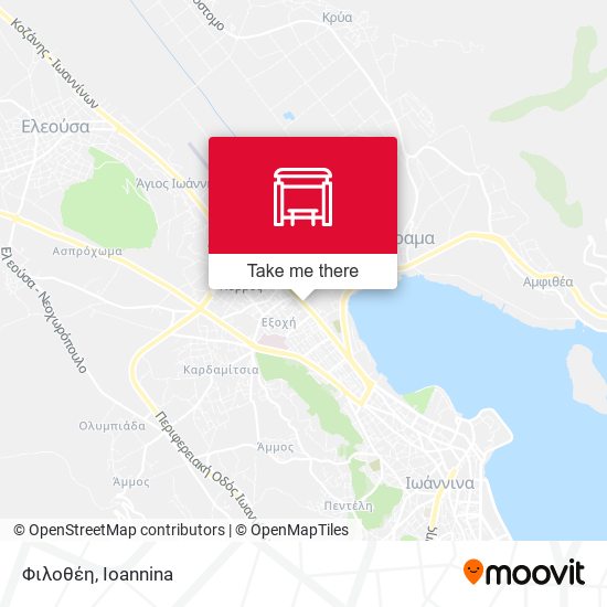 Φιλοθέη map