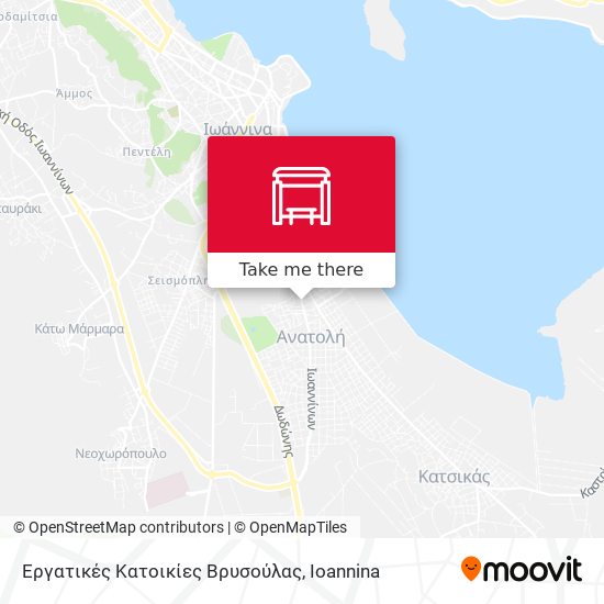 Εργατικές Κατοικίες Βρυσούλας map