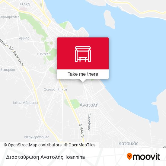 Διασταύρωση Ανατολής map