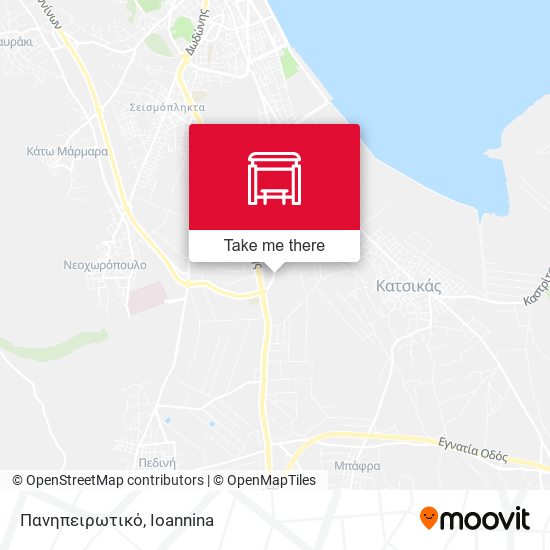 Πανηπειρωτικό map