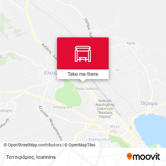 Τατσιράμος map