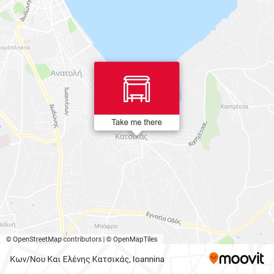 Κων/Νου Και Ελένης Κατσικάς map
