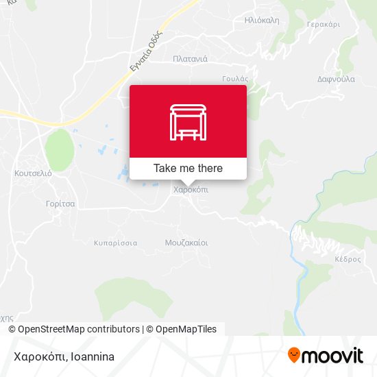 Χαροκόπι map