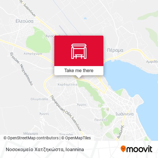 Νοσοκομείο Χατζηκώστα map