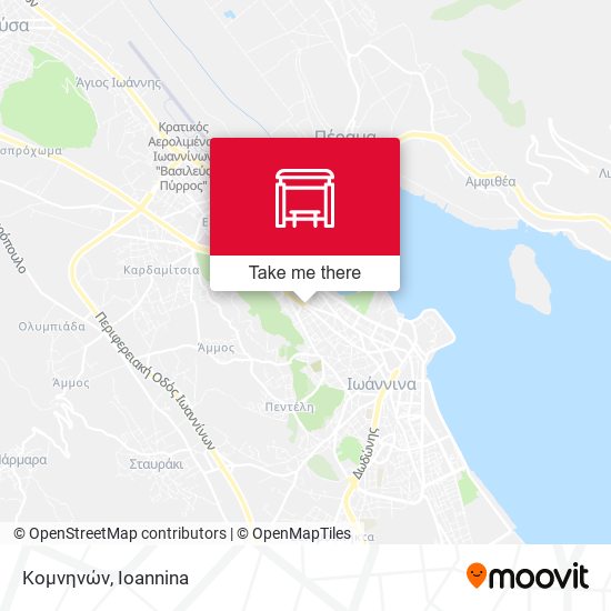 Κομνηνών map