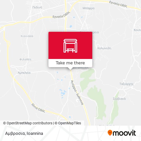 Αμβροσια map
