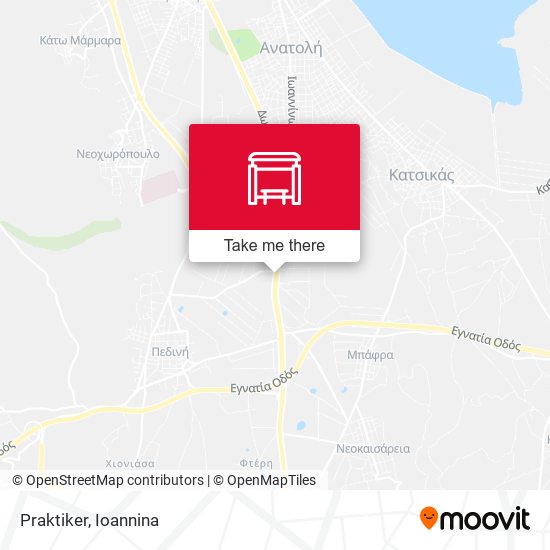 Praktiker map