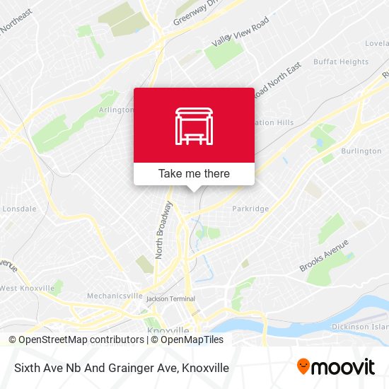 Mapa de Sixth Ave Nb And Grainger Ave