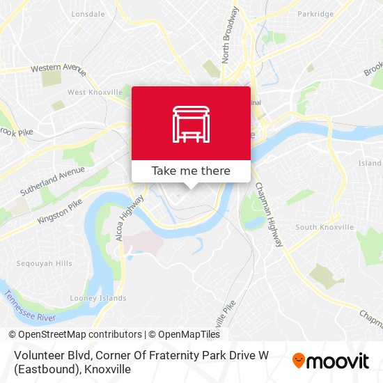 Volunteer Blvd, Corner Of Fraternity Park Drive W (Eastbound) map