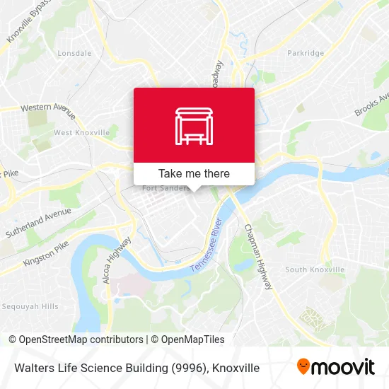 Walters Life Science Building (9996) map