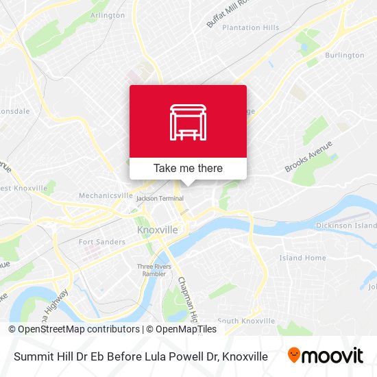 Summit Hill Dr Eb Before Lula Powell Dr map