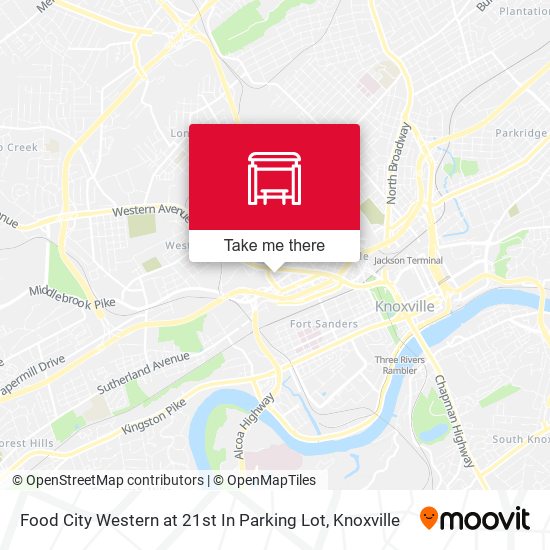 Food City Western at 21st In Parking Lot map