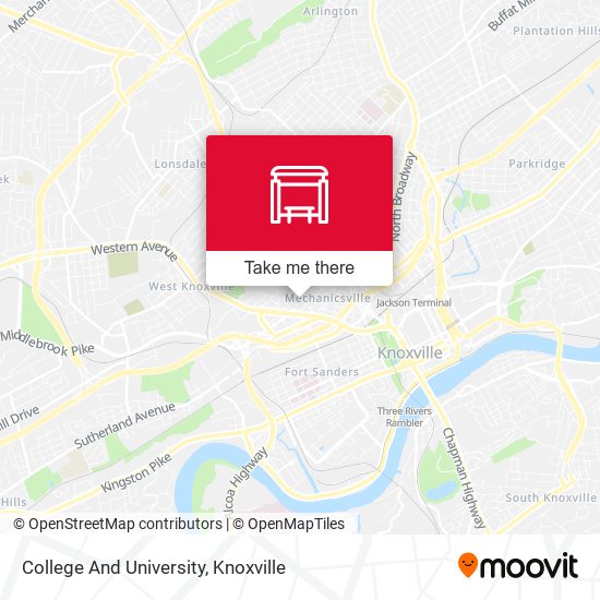 College And University map