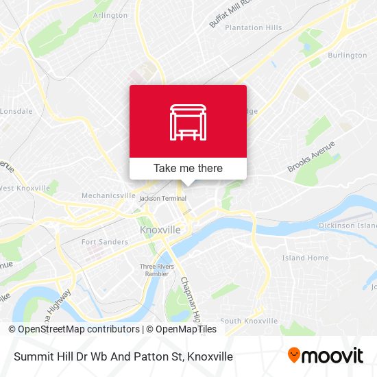 Mapa de Summit Hill Dr Wb And Patton St