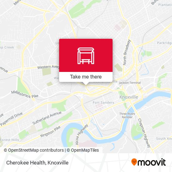 Cherokee Health map