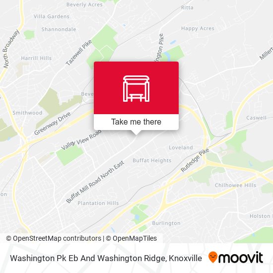 Mapa de Washington Pk Eb And Washington Ridge