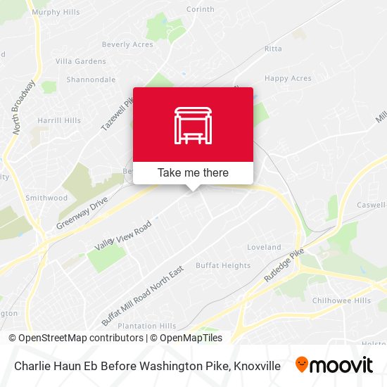 Mapa de Charlie Haun Eb Before Washington Pike