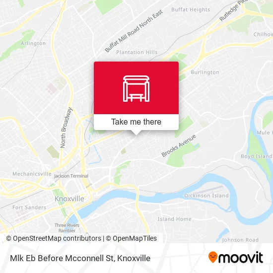 Mlk Eb Before Mcconnell St map