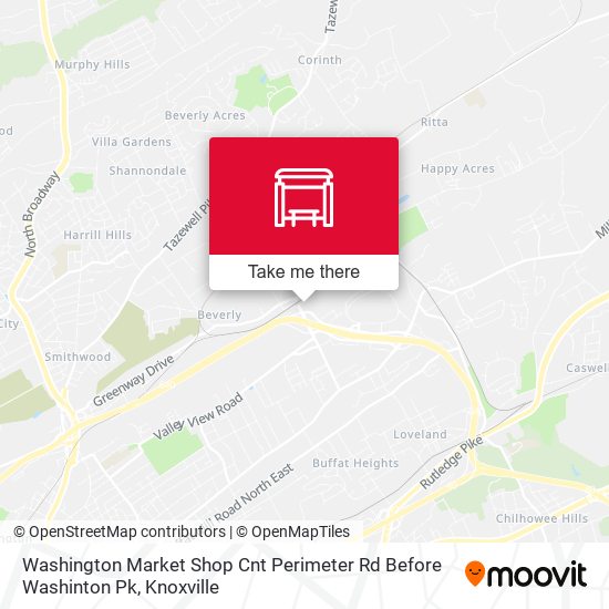 Washington Market Shop Cnt Perimeter Rd Before Washinton Pk map