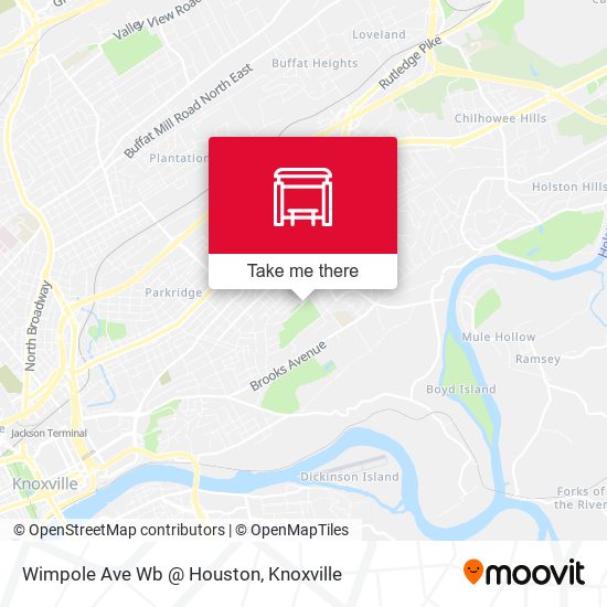 Wimpole Ave Wb @ Houston map